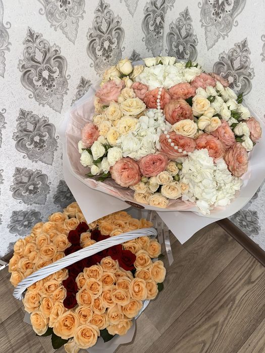 Свежий Букет из 101 роз