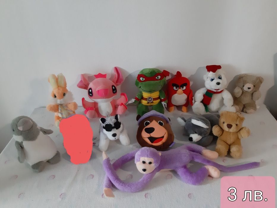 Плюшени детски играчки