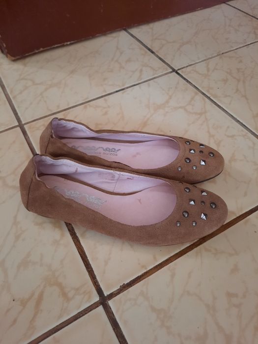 Дамско обувки естествена кожа