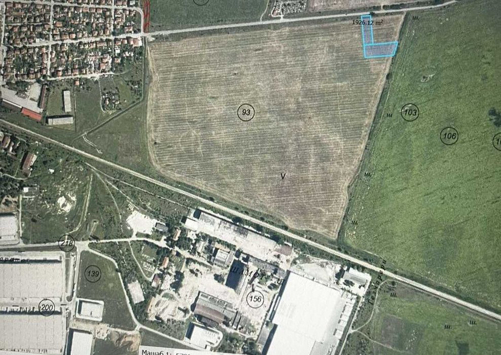 Продава се Парцел в с. Гара Елин Пелин, Област София-област - 4784 кв.м за 10 €/кв.м - Снимка #1