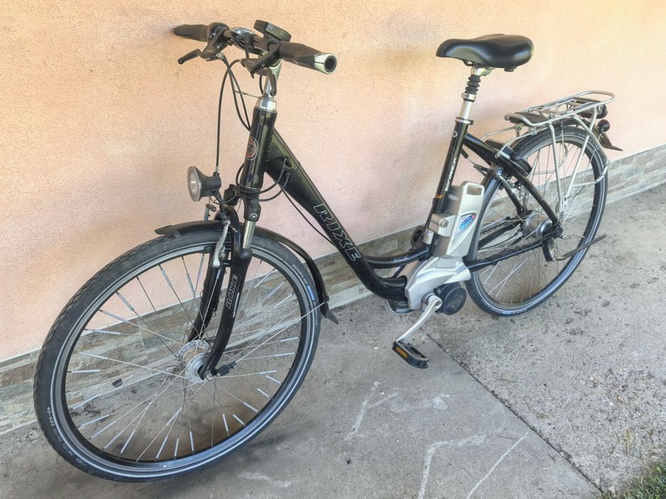 RIXE PANASONIC Електрически Велосипед Колело 28цола 8 скорости