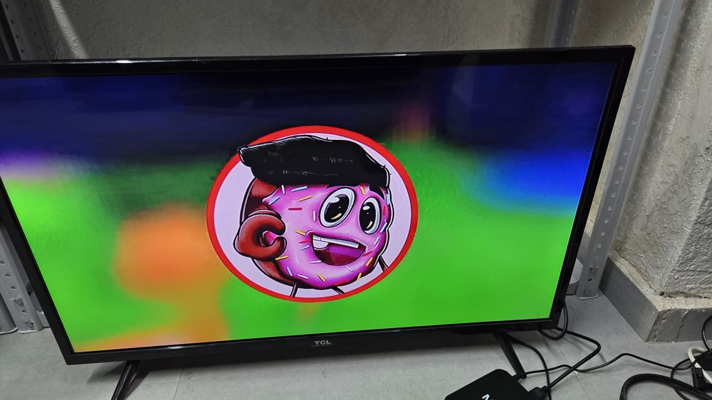 *️⃣ TCL Led Tv Диогональ 81см + Андроид Приставка / QTV