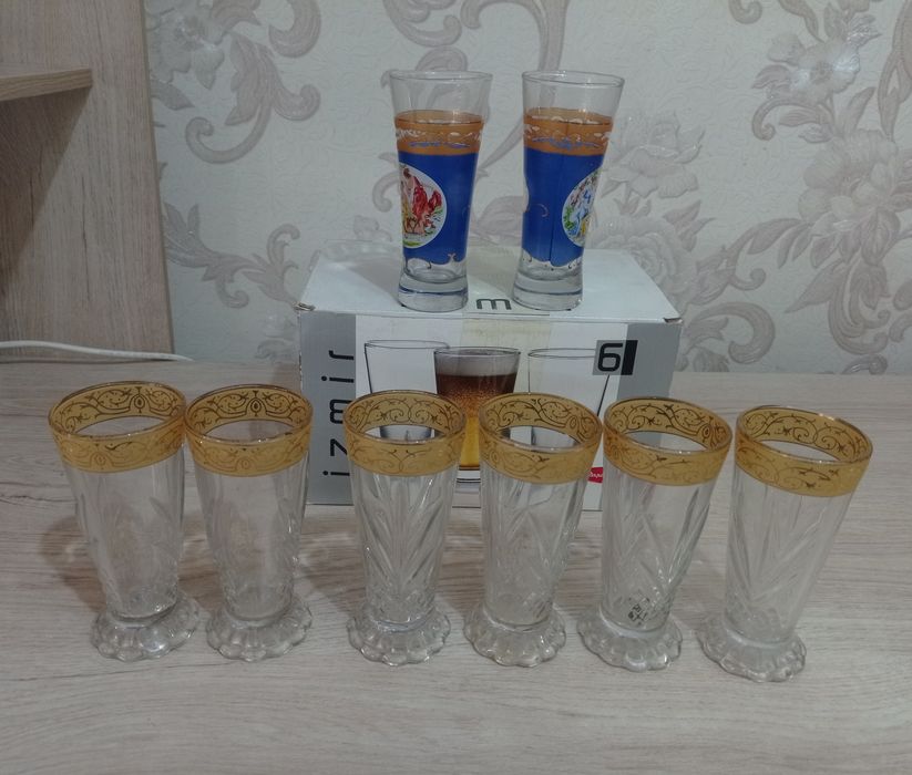 Продам набор бокалов и фужеров