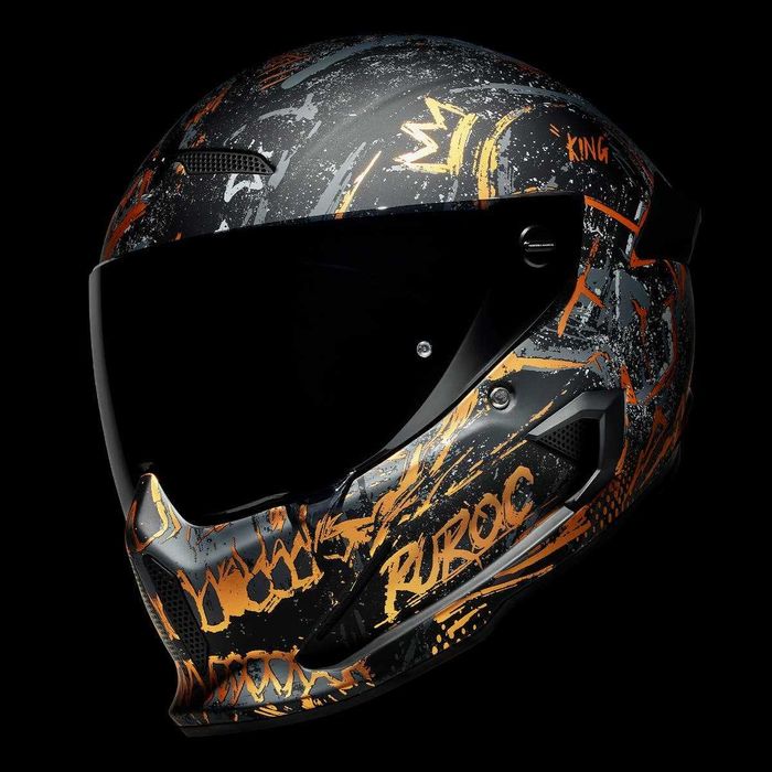 Каска Ruroc Atlas 4.0 Carbon Street King