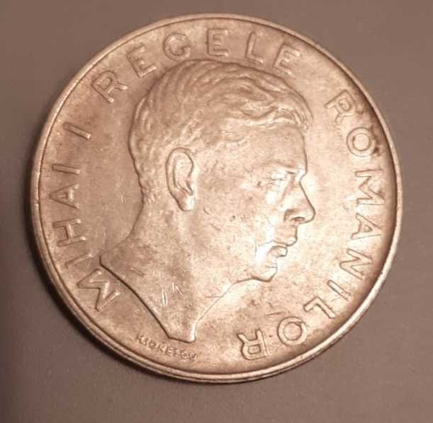 Moneda 100 lei Regele Mihai 1943
