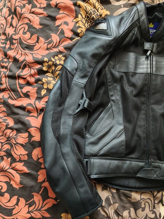 Кожено лятно яке за мотор RST Tractech Evo 4 Mesh