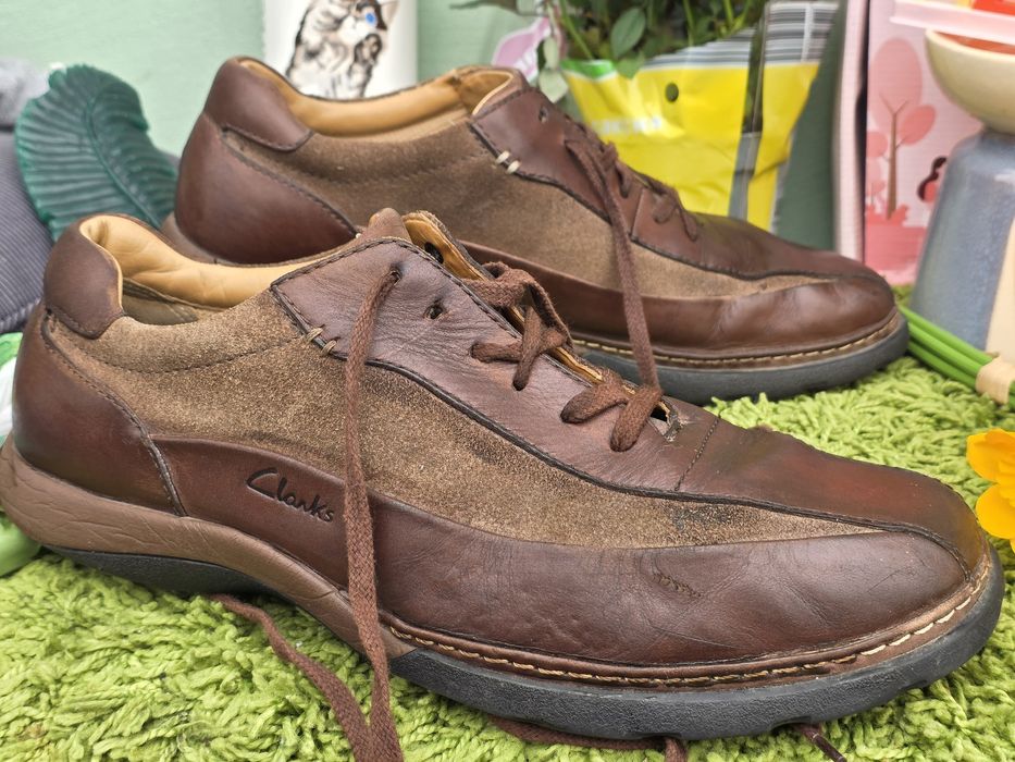 Clarks мъжки обувки от кожа N44,5