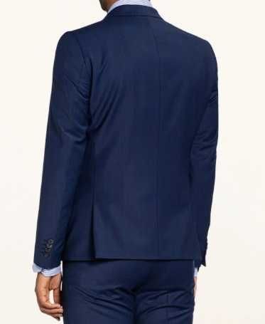 Sacou slim 52 L de lux Club of Gents lana extravirgina navy