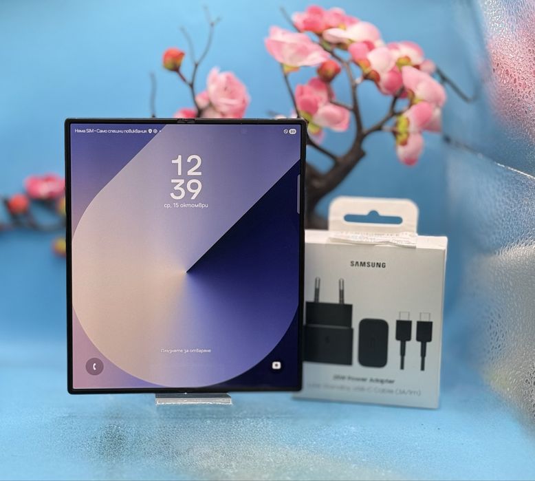 Samsung Galaxy Z Fold6, 12GB RAM, 512GB, 5G, Navy + оригинално зарядно