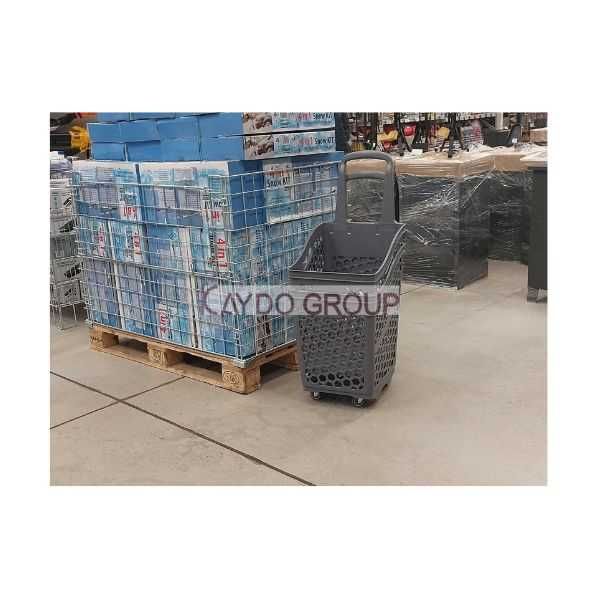 Метален кош, телен контейнер за евро палет 120/80  без основа