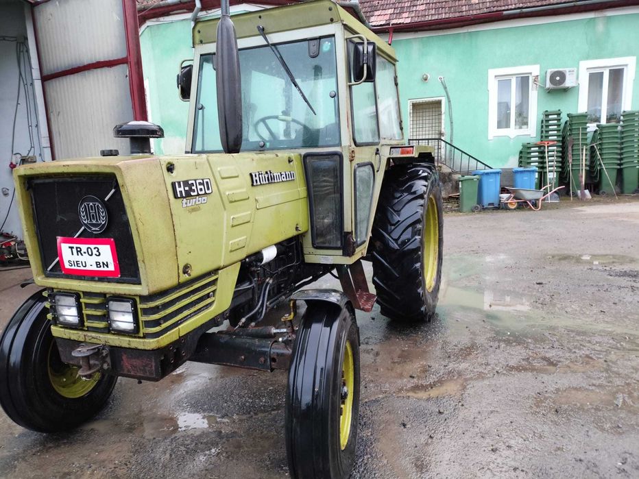 tractor Hurlimann, din Elvetia , 65 CP cu frontal