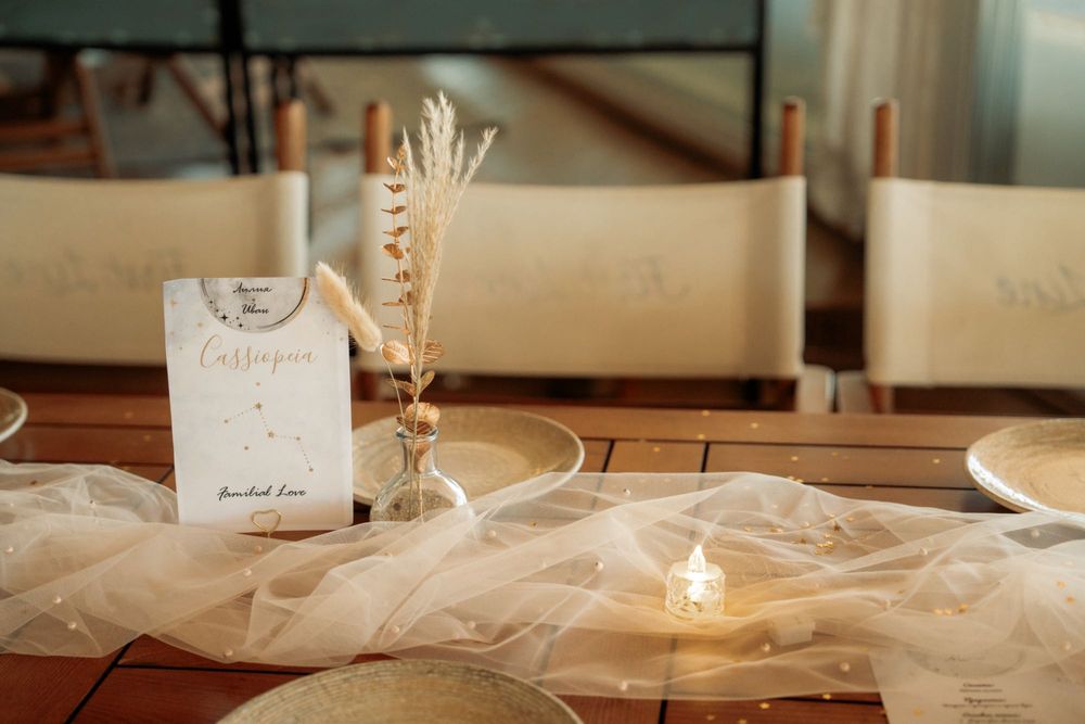 15 воала, покривки, тюл за маси - сватбена декорация