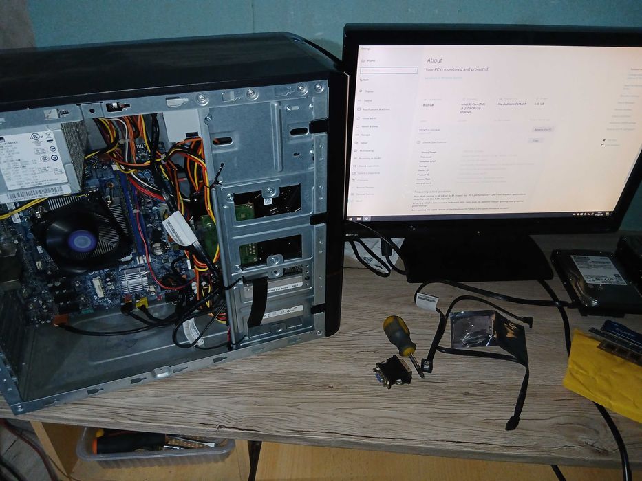 kit placa de baza OEM Lenovo + i3 + cooler