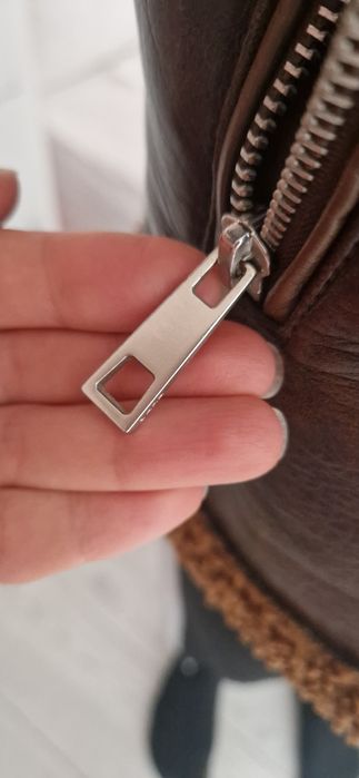 Мъжко кожено яке Zara