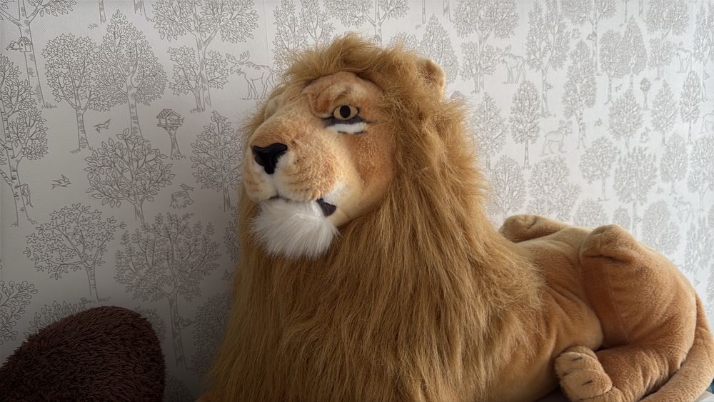 Игрушка лев большой