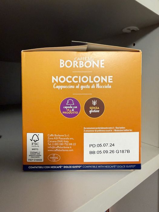 1xcapsule de ciocolata calda compatibile cu dolce gusto/nescafe