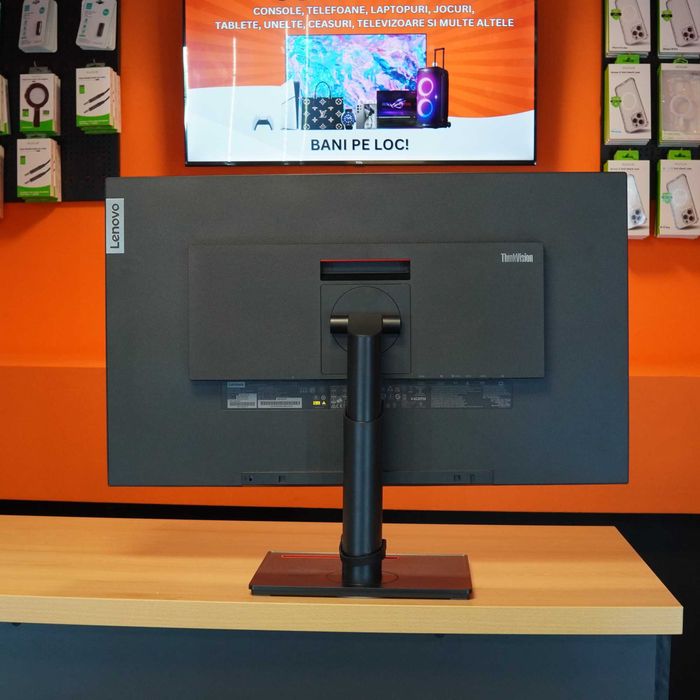 Monitor Lenovo ThinkVision P32p-20, 31.5'', 4K UHD, 60Hz, HDMI DisplayPort Negru