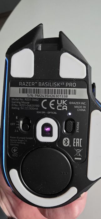 Mouse Razer Basilisk V3 Pro,wireles, iluminare RGB