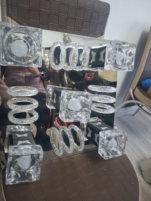 Lustre multicolor cristal!!