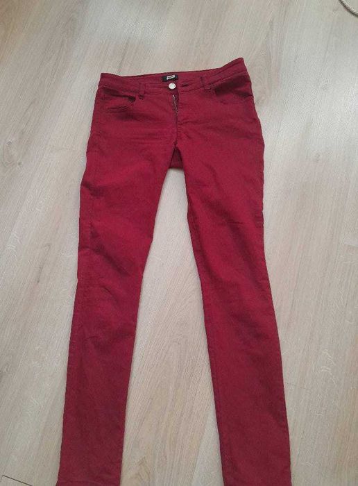 Розови и червени  дънки