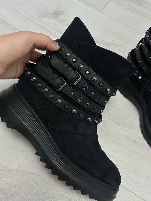 Ghete musette piele naturala