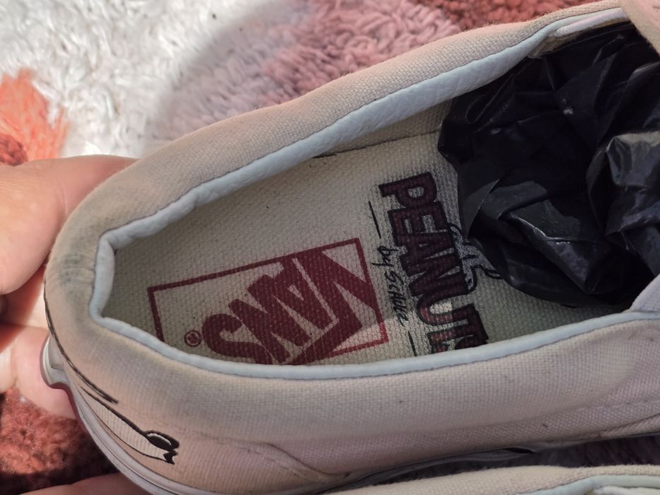 Vans x Peanuts кецове без връзки N38
