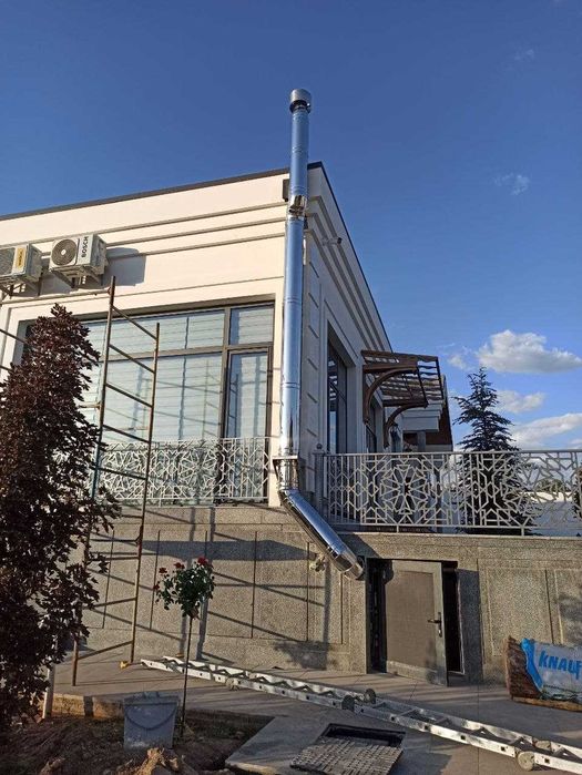 Дымоходы  и фасонные изделия из нержавеющей стали