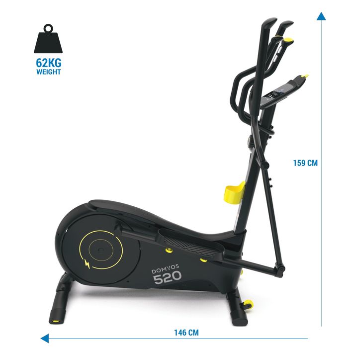 Bicicletă Eliptică 520 - produs resigilat - (SecondHand) Decathlon