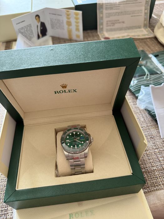 Часовник Rolex Submariner Hulk Ролекс Събмаринър Хълк