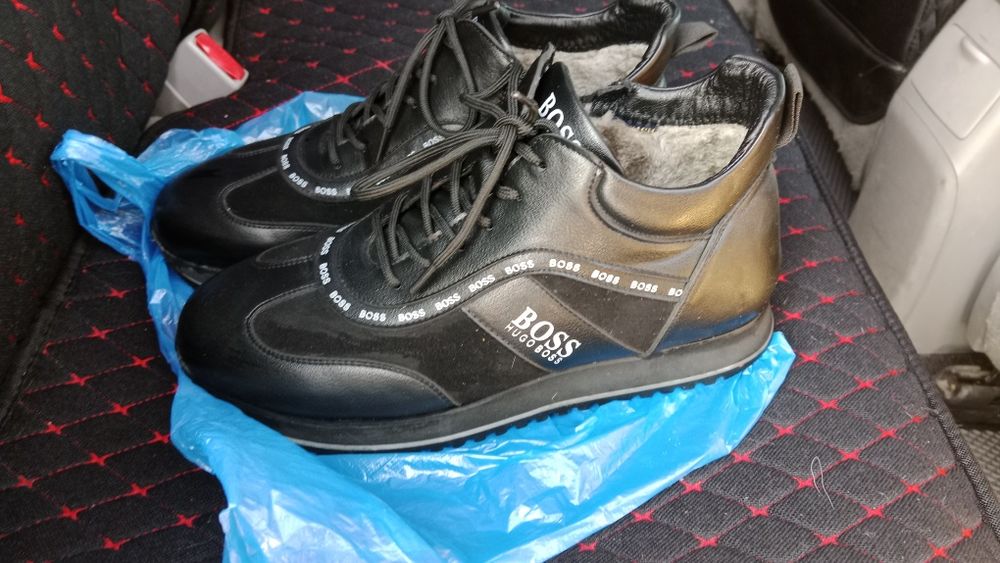 Кроссовки зимние мужские