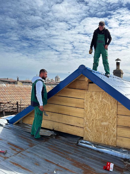 Montaj acoperisuri de la zero, Montaj tigla ceramic/Metalica ETC