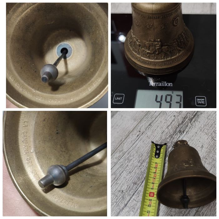 Clopote vintage bronz de colecție