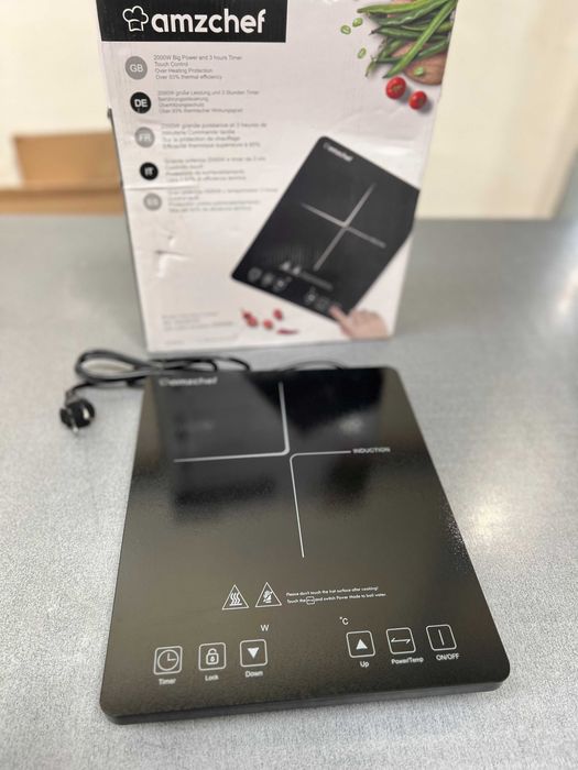 Индукционен котлкон AMZCHEF CB16-BK, 2000W