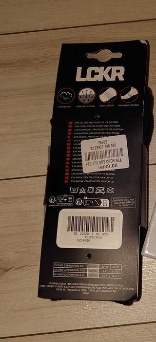 Ciorapi FootLocker 27-34 lungi/negri