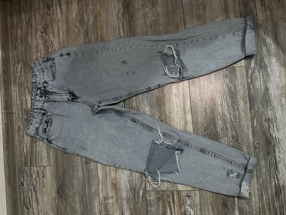 Сини Momfit дънки