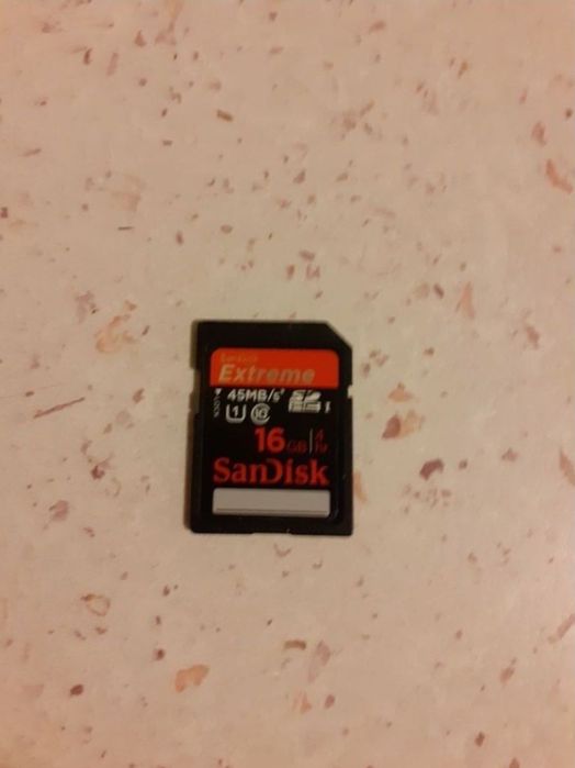 Card memorie SD micro sd 16GB Sandisk Extreme extrem pro