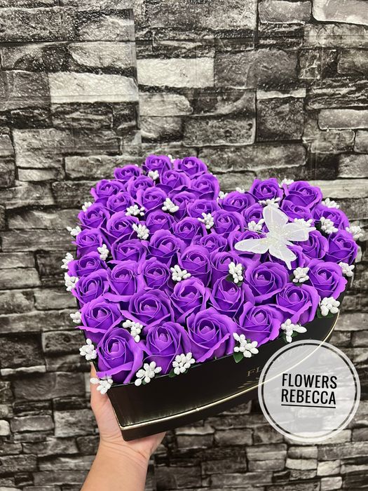 Aranjamente din trandafiri de sapun