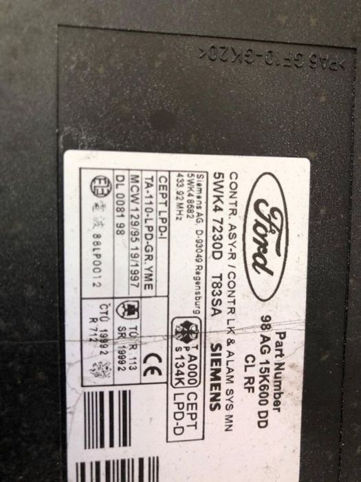 modul confort ford mondeo mk2