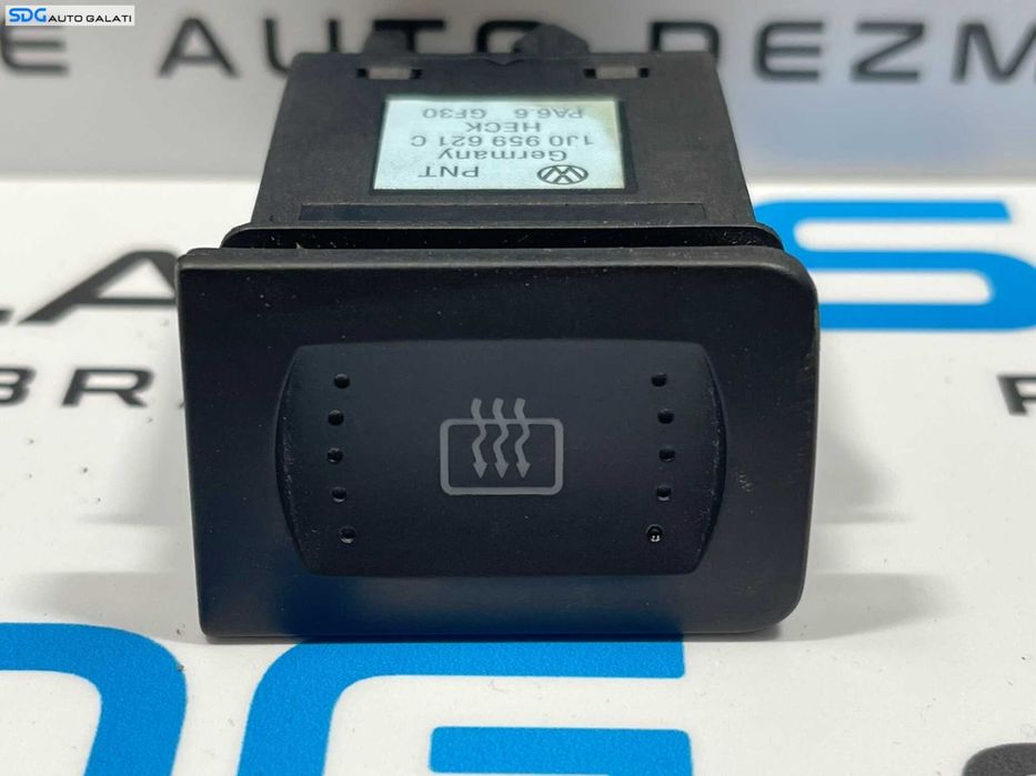 Buton Dezaburire Degivrare Incalzire Geam Sticla Luneta Volkswagen Golf 4 1998 - 2006 Cod 1J0959621C [D0466]