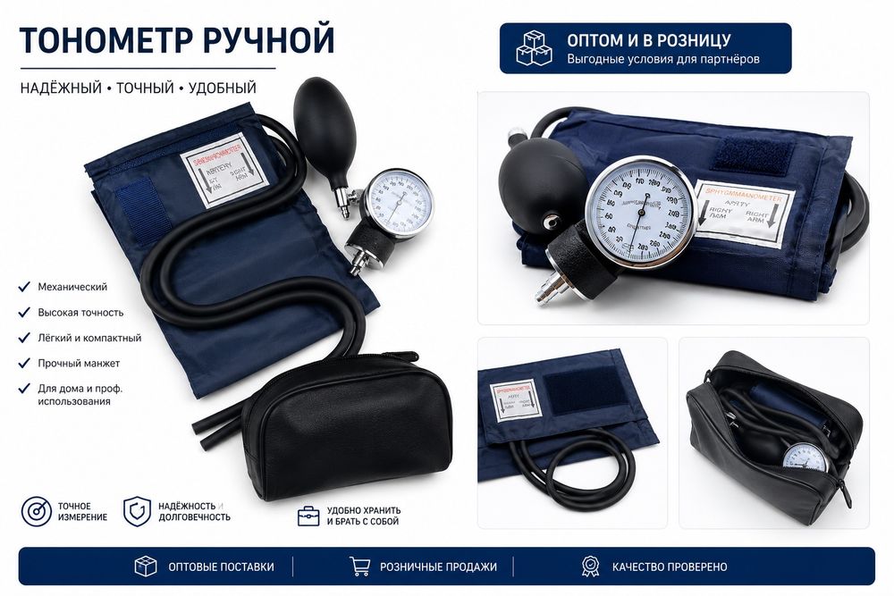 Тонометр механический ручной