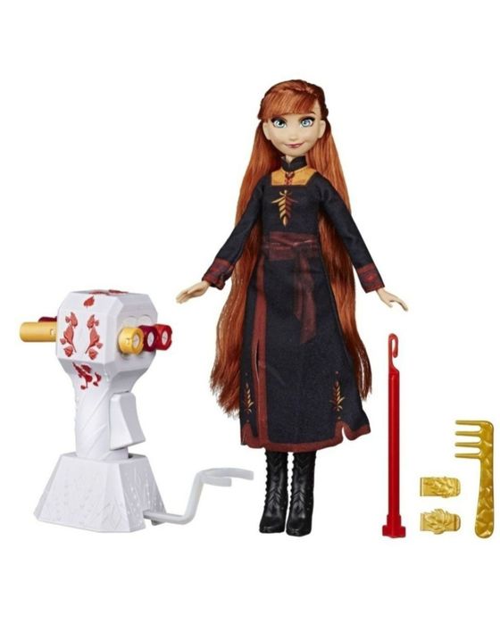 papusa noua Disney Frozen II Sister Styles - Impletituri magice Anna