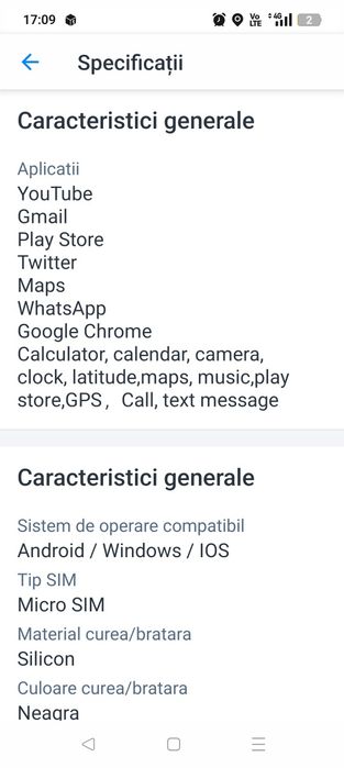 Vând ceas Smart wach