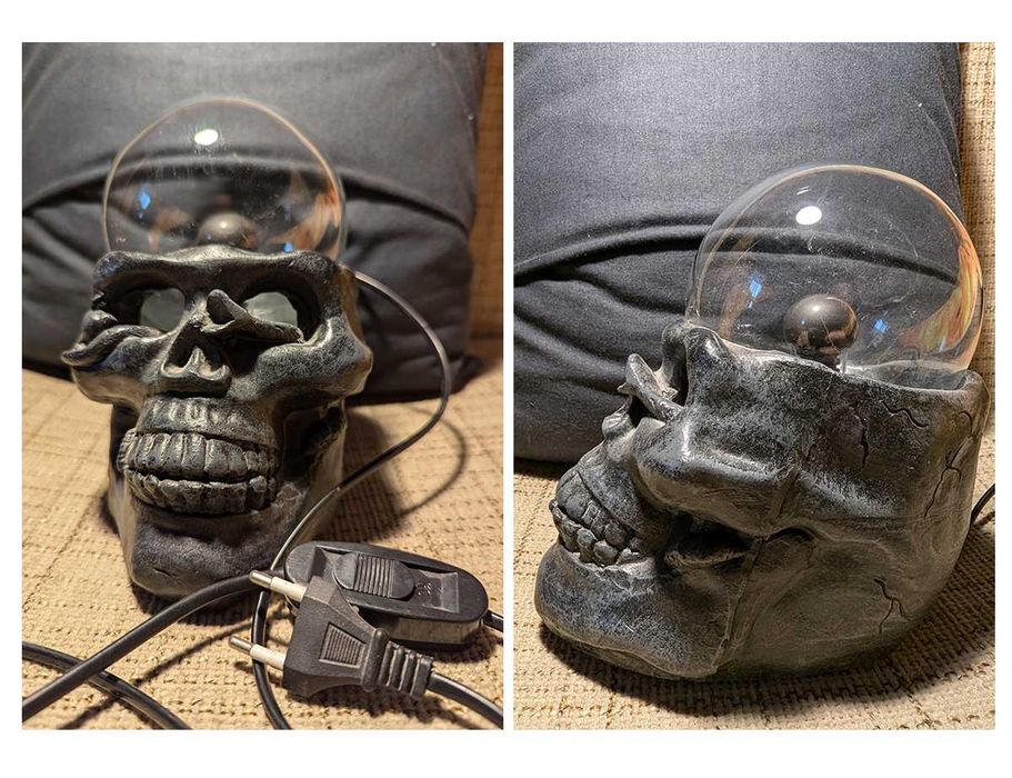 Плазмена лампа Череп