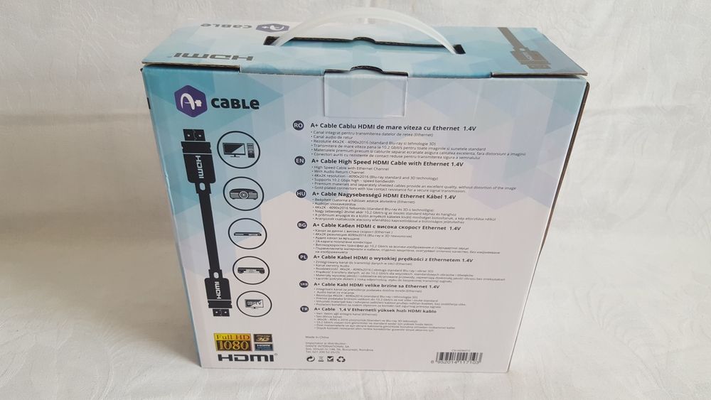 Cablu HDMI High Speed 10m.