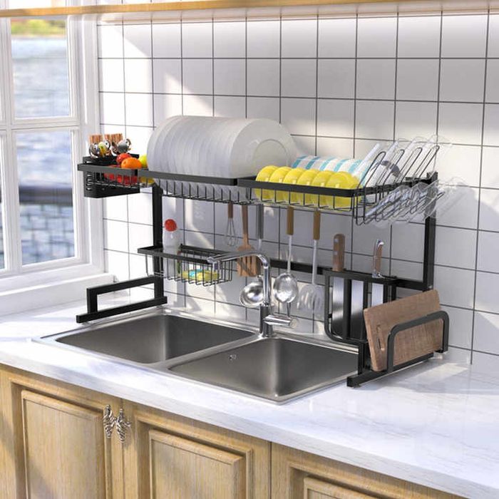 Доставка бесплатная Сушилка для посуды на раковину
