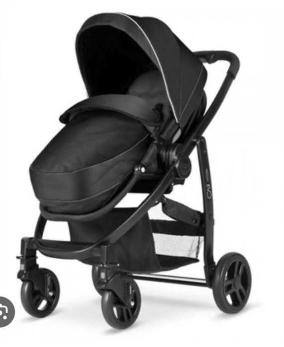 Vand carucior Graco Evo II 2 in 1 black grey