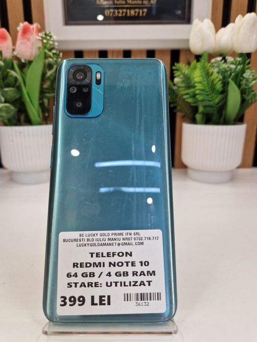 Redmi Note 10 64GB / 4GB RAM Garanție! #36132