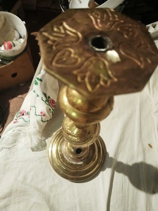 Месингови свещници антикварни