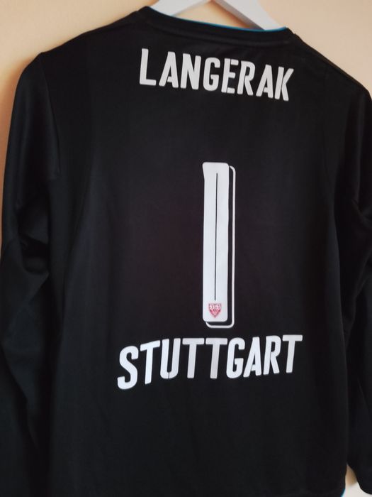 Tricou Fotbal Copii de Portari 2016-17 Stuttgart #1 Langerak