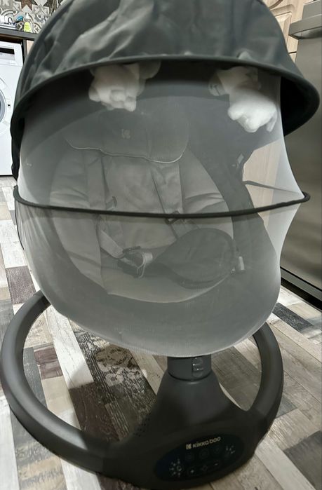 Електрическа люлка KikkaBoo - Codie, Dark Grey